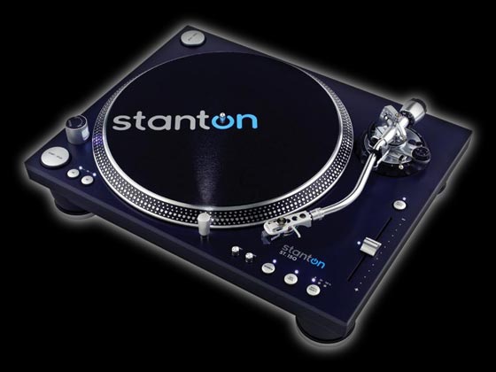 Stanton ST 150 (STR8 150) direct drive high torque motor DJ turntable 